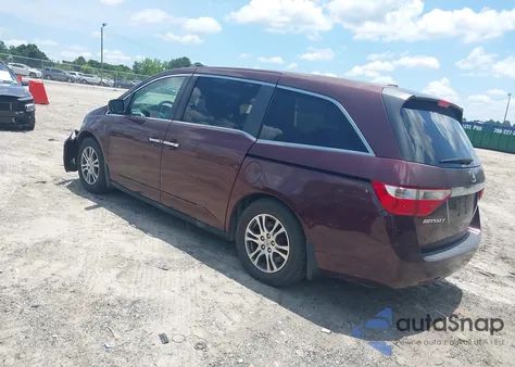 2012 Honda Odyssey Ex-L from USA, damaged, VIN 5FNRL5H69CB066962